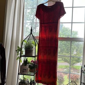 Vintage maxi dress